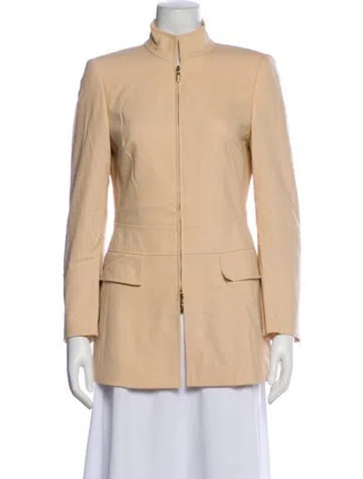 Pre-owned Escada Utility Jacket In Neutral