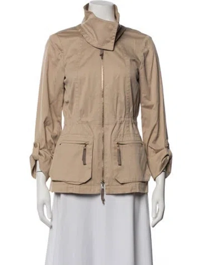 Pre-owned Escada Utility Jacket In Neutrals