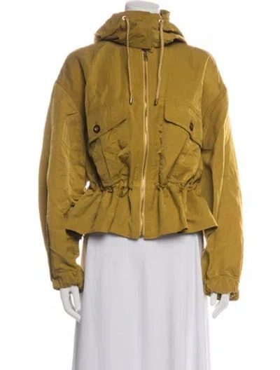Pre-owned Escada Utility Jacket In Yellow