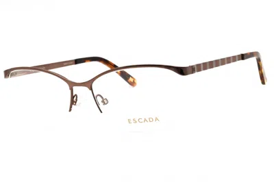 Escada Ves873 Eyeglasses In Brown