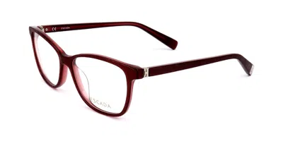 Escada Vesa04 07m2 Occhiali Da Vista Borgogna Per Donna (solo Montatura) In Burgundy