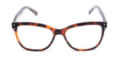 Escada Vesc53 Men's Glasses, Tortoiseshell, Size 54 In Brown
