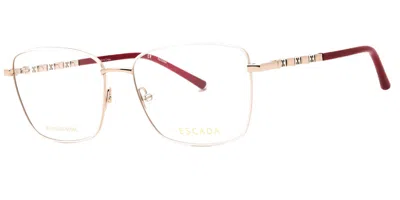 Escada Vesd53 0e59 Occhiali Da Vista Oro Per Donna (solo Montatura) In Gold