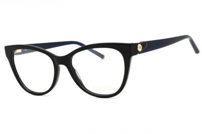 Escada Vese03 Cat Eye Acetate Eyeglasses In Black