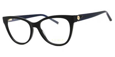 Escada Vese03 0700 Occhiali Da Vista Neri Per Donna (solo Montatura) In Black