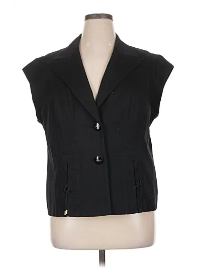 Pre-owned Escada Vest In Black