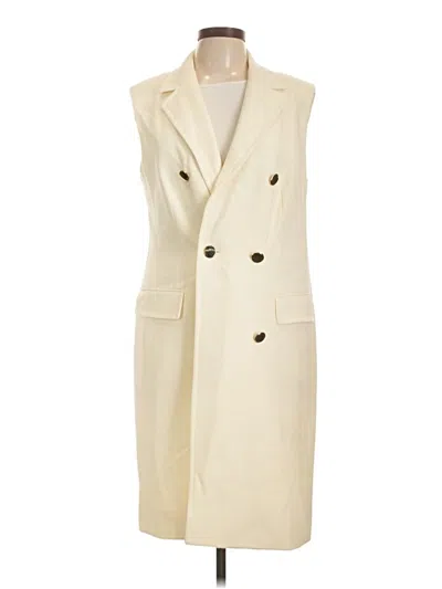 Pre-owned Escada Vest In Ivory