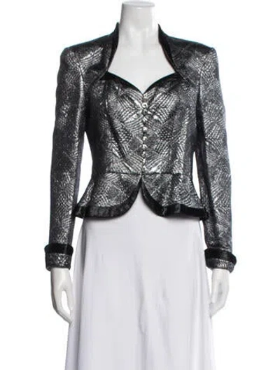 Pre-owned Escada Vintage 1980's Blazer In Multi
