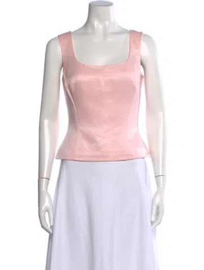 Pre-owned Escada Vintage 2000's Top W/ Tags In Pink