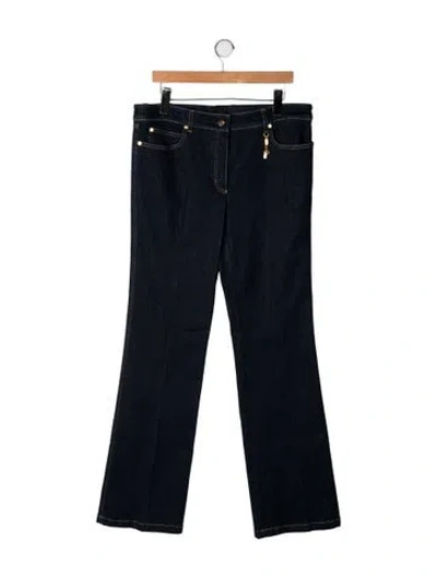 Pre-owned Escada Vintage Flared Jeans In Blue