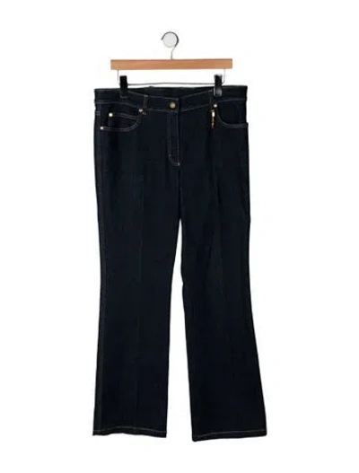 Pre-owned Escada Vintage Flared Jeans In Blue