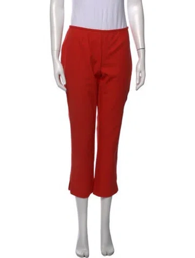 Pre-owned Escada Vintage Flared Pants In Orange