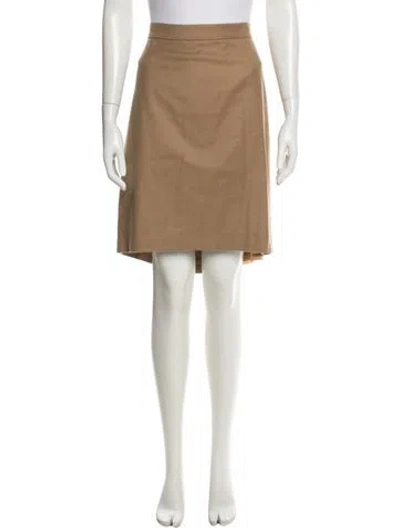 Pre-owned Escada Vintage Knee-length Skirt In Neutral