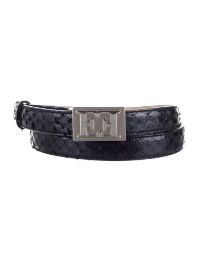 Pre-owned Escada Vintage Skinny Belt