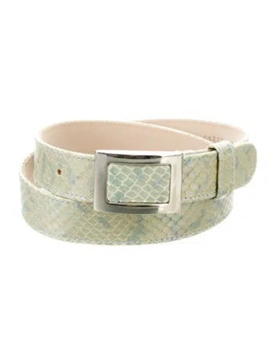 Pre-owned Escada Vintage Skinny Waist Belt