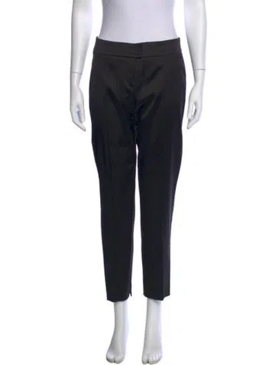 Pre-owned Escada Vintage Straight Leg Pants In Black