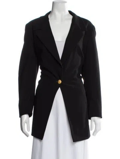 Pre-owned Escada Virgin Wool Blazer In Multi