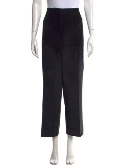 Pre-owned Escada Virgin Wool Knee-length Skirt In Gray