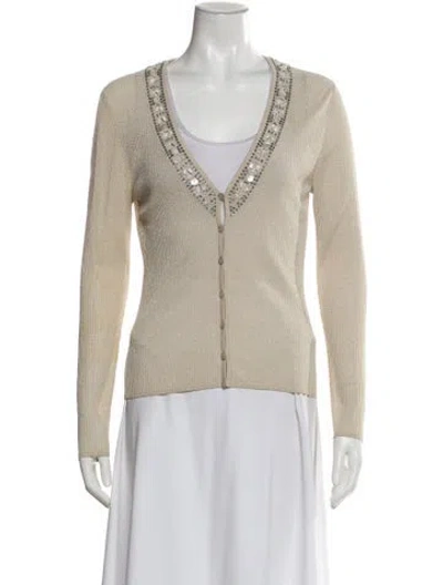 Pre-owned Escada V-neck Sweater