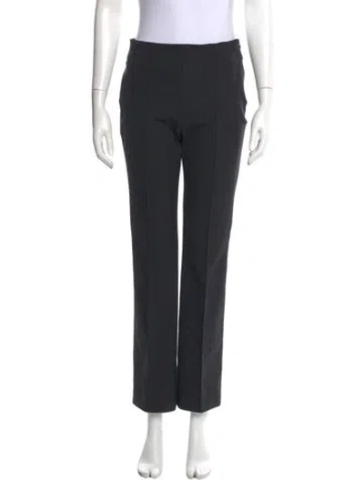 Pre-owned Escada Wide Leg Pants In Black