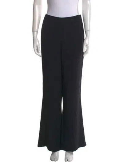 Pre-owned Escada Wide Leg Pants In Black