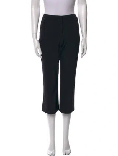 Pre-owned Escada Wide Leg Pants In Black