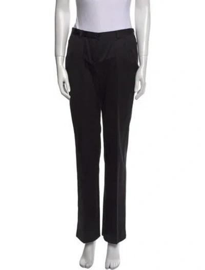 Pre-owned Escada Wide Leg Pants In Black