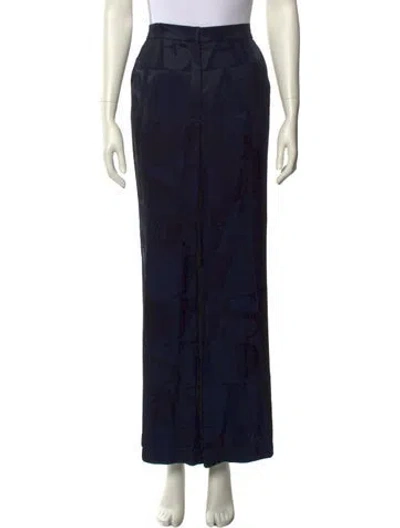Pre-owned Escada Wide Leg Pants In Black