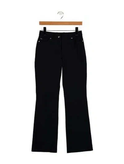 Pre-owned Escada Wide Leg Pants In Black
