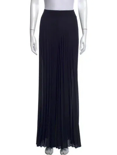 Pre-owned Escada Wide Leg Pants In Black