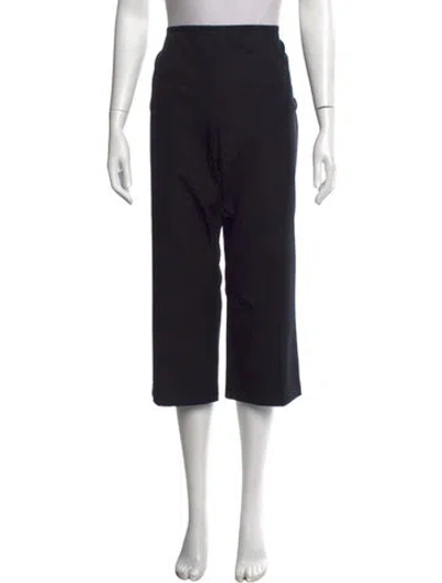 Pre-owned Escada Wide Leg Pants In Black