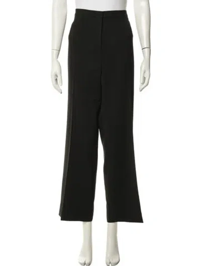 Pre-owned Escada Wide Leg Pants In Black
