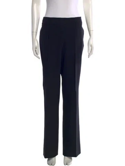 Pre-owned Escada Wide Leg Pants In Blue
