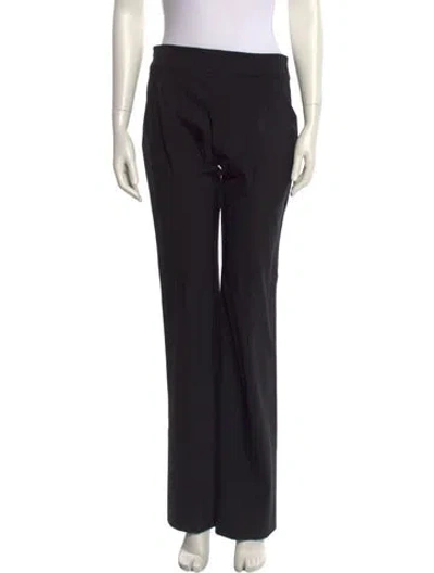 Pre-owned Escada Wide Leg Pants In Blue