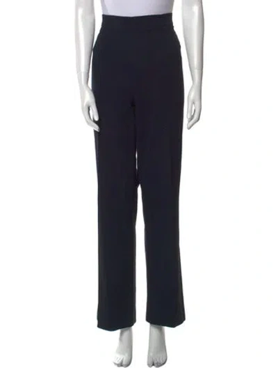 Pre-owned Escada Wide Leg Pants In Blue