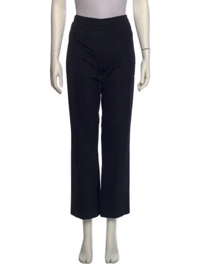 Pre-owned Escada Wide Leg Pants In Blue