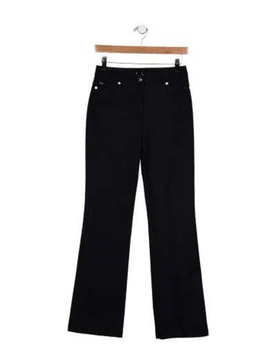 Pre-owned Escada Wide Leg Pants In Blue