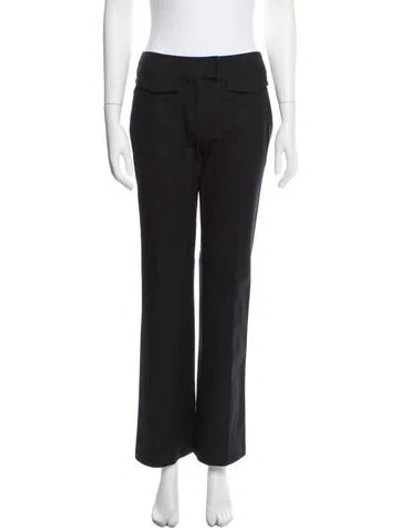 Pre-owned Escada Wide Leg Pants In Blue