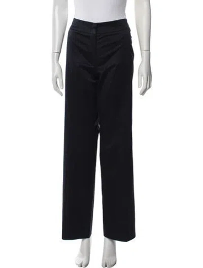 Pre-owned Escada Wide Leg Pants In Blue