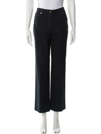 Pre-owned Escada Wide Leg Pants In Gray