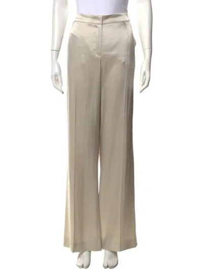 Pre-owned Escada Wide Leg Pants In Grey