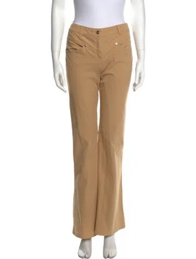 Pre-owned Escada Wide Leg Pants In Neutral
