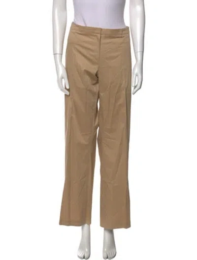 Pre-owned Escada Wide Leg Pants In Neutral