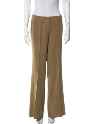 Pre-owned Escada Wide Leg Pants In Neutral