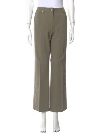 Pre-owned Escada Wide Leg Pants In Neutral