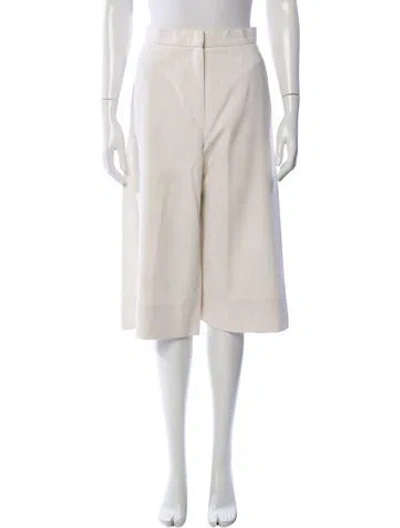 Pre-owned Escada Wide Leg Pants In Neutral