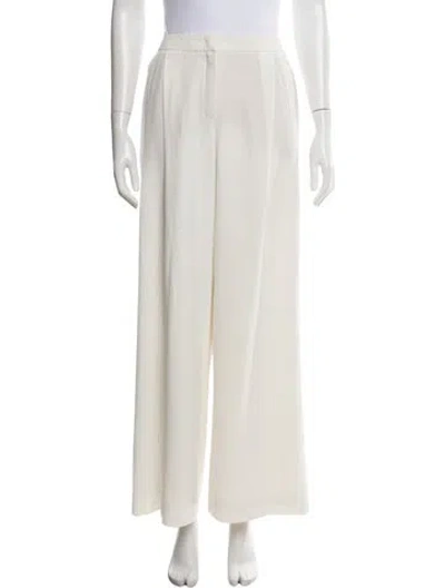 Pre-owned Escada Wide Leg Pants In Neutrals