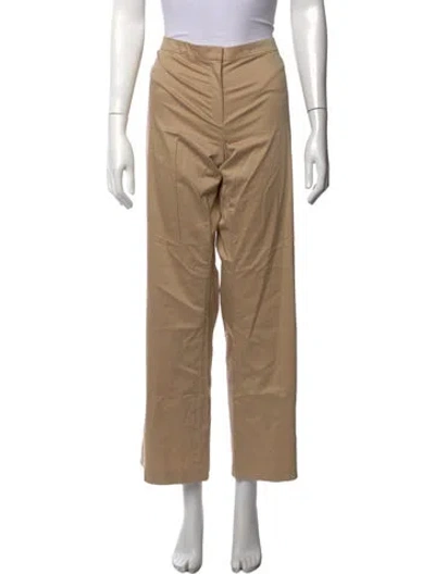 Pre-owned Escada Wide Leg Pants In Neutrals