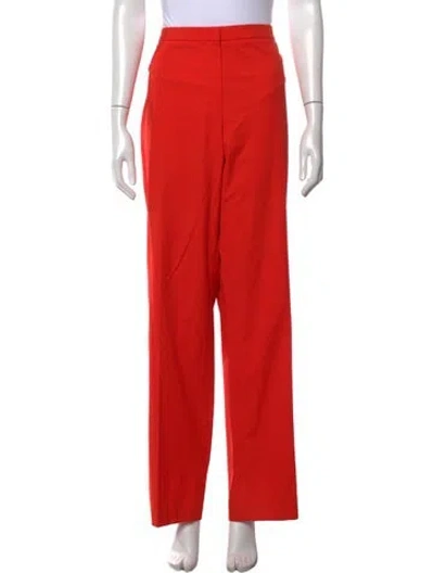 Pre-owned Escada Wide Leg Pants In Orange