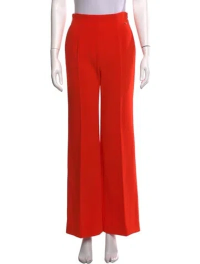 Pre-owned Escada Wide Leg Pants In Orange